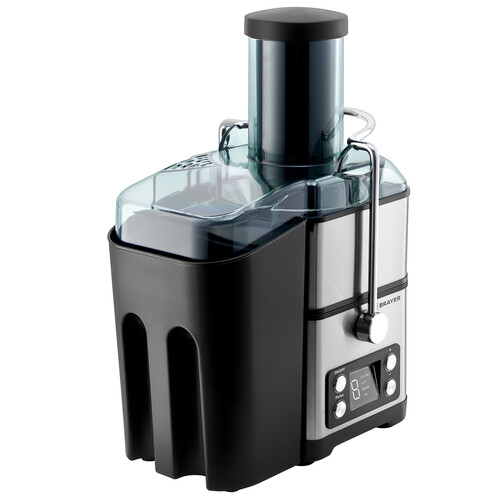 Купить Соковыжималка электрическая BRAYER BR1704 серебристый  5367842. Характеристики, отзывы и цены в Донецке