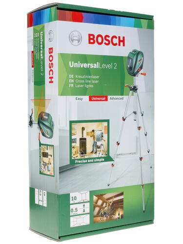 Купить Лазерный нивелир Bosch UniversalLevel 2 Set  1154323. Характеристики, отзывы и цены в Донецке