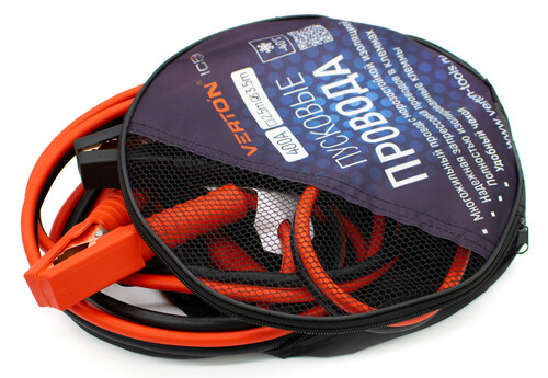Купить Стартовые провода VERTON Snow 400 А  9205199. Характеристики, отзывы и цены в Донецке