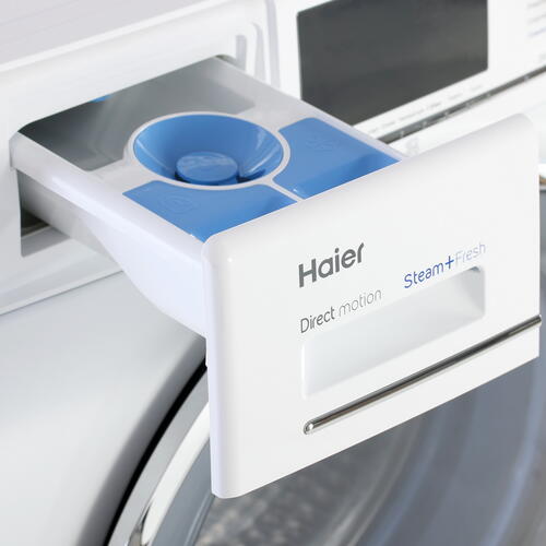 Купить Стирально-сушильная машина Haier HWD80-B14686 белый  1275882. Характеристики, отзывы и цены в Донецке