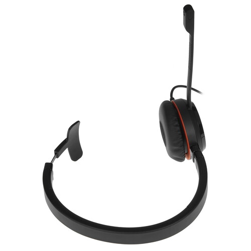 Купить Проводная моногарнитура Jabra Evolve 30 II MS Mono черный  8199193. Характеристики, отзывы и цены в Донецке