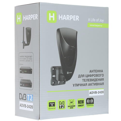 Купить ТВ-Антенна Harper ADVB-2420  1302388. Характеристики, отзывы и цены в Донецке