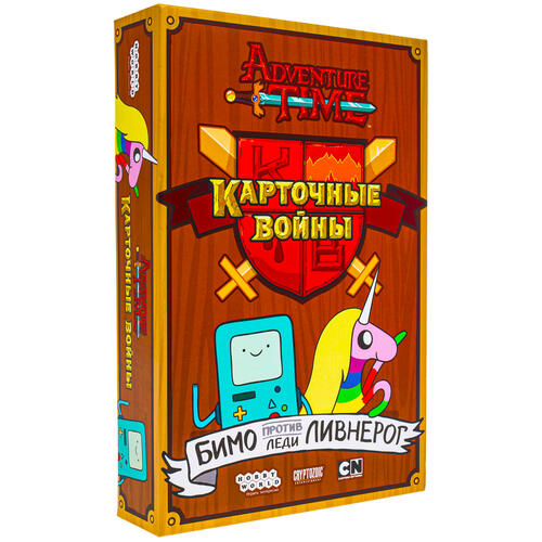 Купить Игра настольная "Время приключений: Бимо против леди Ливнерог"  1096605. Характеристики, отзывы и цены в Донецке
