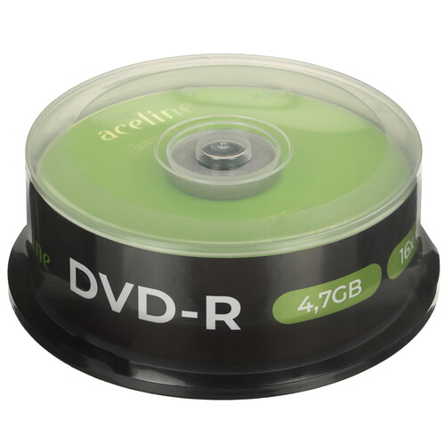 Купить DVD-диск Aceline DVD+R, 4.7 ГБ, Cake Box, 16x, 25 шт  5454991. Характеристики, отзывы и цены в Донецке