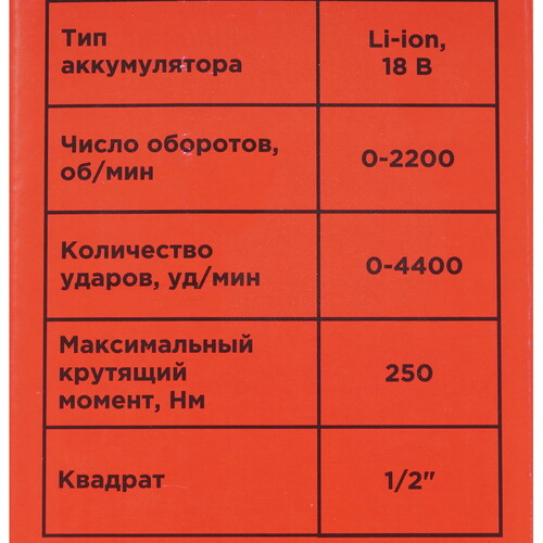 Купить Гайковерт RedVerg RD-IW18/U UNIMAX 18/36  , Без ЗУ, Без АКБ  5486281. Характеристики, отзывы и цены в Донецке
