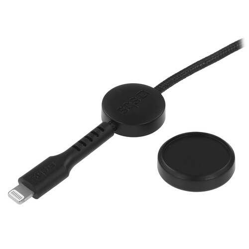 Купить Кабель круглый SBS Lightning 8-pin - USB Type-C черный 2 м  5471844. Характеристики, отзывы и цены в Донецке