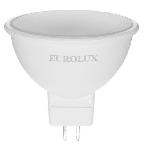 Купить Лампа светодиодная Eurolux LL-E-MR16-7W-230-4K-GU5.3  5401709. Характеристики, отзывы и цены в Донецке