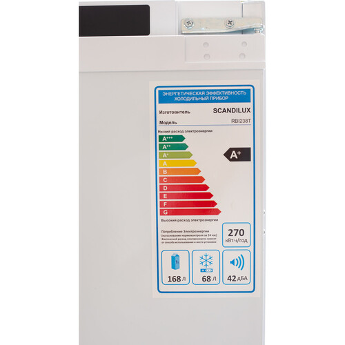 Купить Встраиваемый холодильник Scandilux RBI238T  9317927. Характеристики, отзывы и цены в Донецке