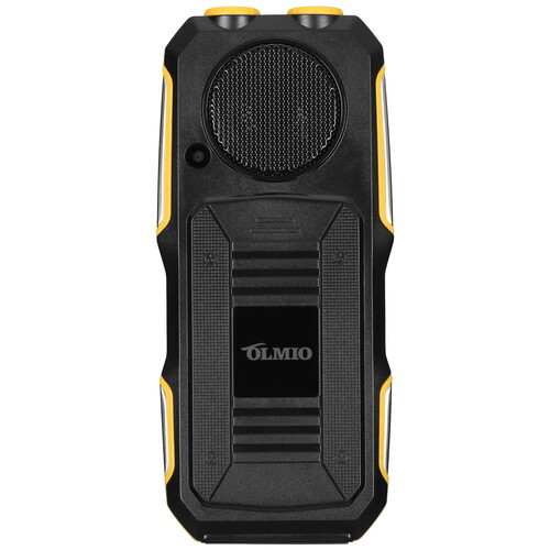 Купить Сотовый телефон Olmio X02 желтый/черный  5360507. Характеристики, отзывы и цены в Донецке