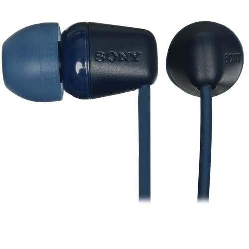 Купить Беспроводные наушники Sony WI-C100 синий 2022  5494446. Характеристики, отзывы и цены в Донецке