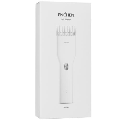 Купить Машинка для стрижки Enchen Boost белый  5337669. Характеристики, отзывы и цены в Донецке