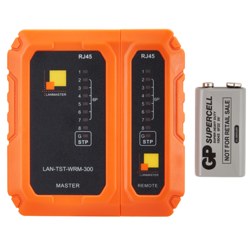 Купить Кабельный тестер Lanmaster LAN-TST-WRM-300  9245016. Характеристики, отзывы и цены в Донецке