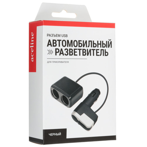 Купить Разветвитель автоприкуривателя Aceline AC-201  9146531. Характеристики, отзывы и цены в Донецке