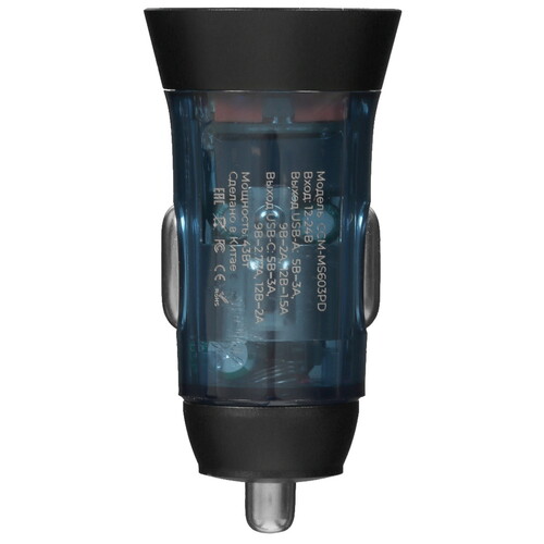 Купить Автомобильное ЗУ Maxvi CCM-MS603PD черный  5483124. Характеристики, отзывы и цены в Донецке