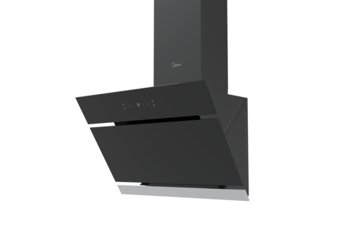 Купить Вытяжка наклонная Midea MH60AN668GB черный/серебристый  9245320. Характеристики, отзывы и цены в Донецке