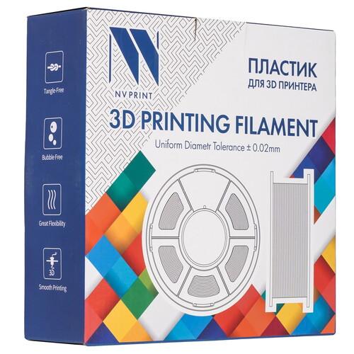 Купить Пластик NVPRINT Silk PLA+Copper  9158591. Характеристики, отзывы и цены в Донецке