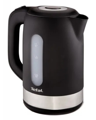 Купить Электрочайник Tefal Snow KO330830 черный  5604329. Характеристики, отзывы и цены в Донецке
