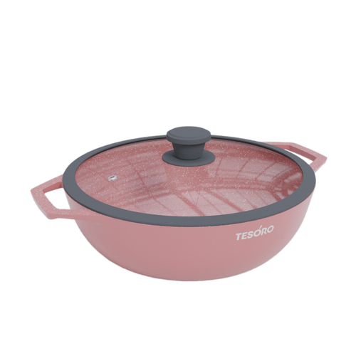 Купить Жаровня Tesoro Florence Induction total TF6530tpi розовый  9165200. Характеристики, отзывы и цены в Донецке