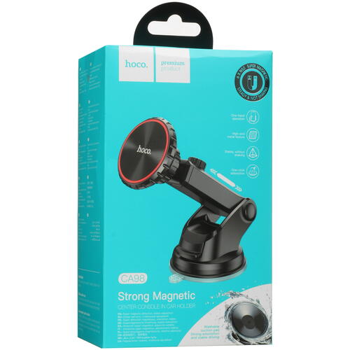 Купить Держатель автомобильный Hoco CА98 City черный  5096761. Характеристики, отзывы и цены в Донецке