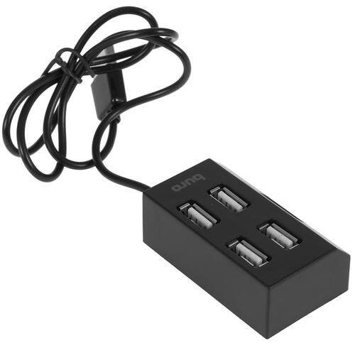 Купить USB-разветвитель Buro BU-HUB4-U2.0  8148039. Характеристики, отзывы и цены в Донецке