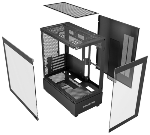 Купить Корпус PowerCase Vision Micro M  5481460. Характеристики, отзывы и цены в Донецке
