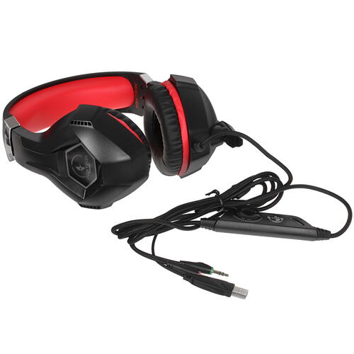 Купить Проводные наушники JETACCESS GHP-250 красный  4751645. Характеристики, отзывы и цены в Донецке