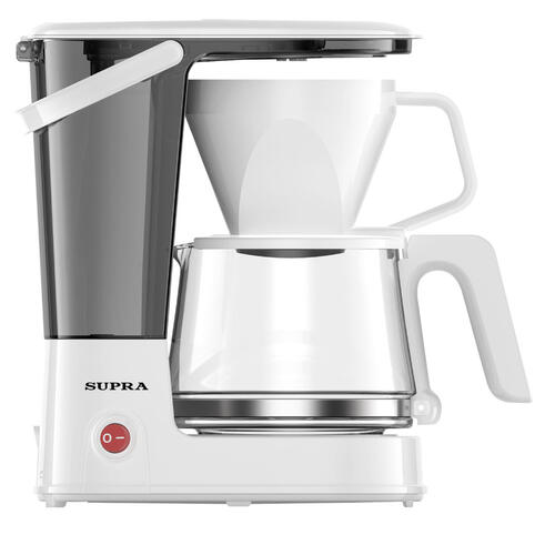 Купить Кофеварка капельная Supra CMS-1245 белый  9055735. Характеристики, отзывы и цены в Донецке