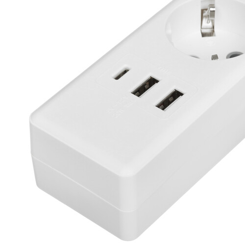 Купить Удлинитель Power Cube PC-4-2M белый  9196399. Характеристики, отзывы и цены в Донецке