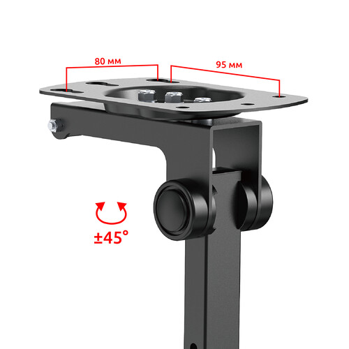 Купить Кронштейн для ТВ UNITEKI SNM3110CB черный  9298830. Характеристики, отзывы и цены в Донецке