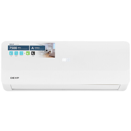 Купить Кондиционер настенный сплит-система DEXP AC-CD7ONF белый  9017859. Характеристики, отзывы и цены в Донецке