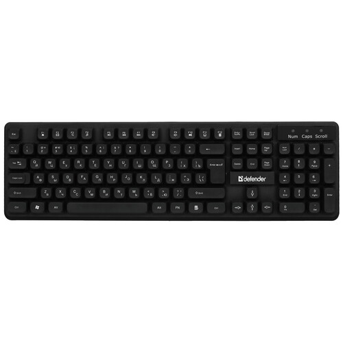 Купить Клавиатура+мышь беспроводная   Defender Milan C-992 черный  9204453. Характеристики, отзывы и цены в Донецке