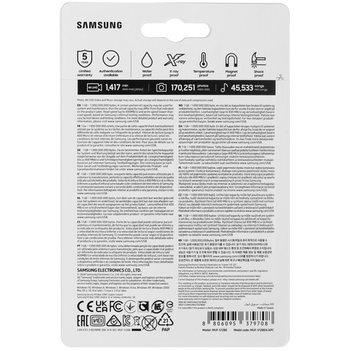 Купить Память USB Flash 512 ГБ Samsung BAR Plus  5641842. Характеристики, отзывы и цены в Донецке
