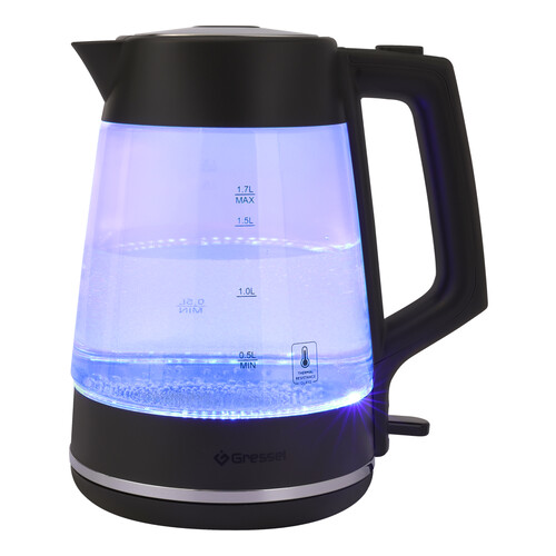 Купить Электрочайник Gressel RGRK-771116 серый  9256888. Характеристики, отзывы и цены в Донецке