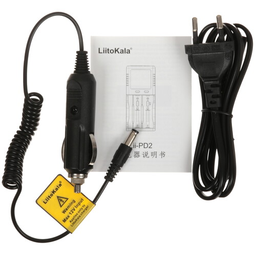 Купить Зарядное устройство LiitoKala Lii-PD2 EU+Carcable  9212390. Характеристики, отзывы и цены в Донецке