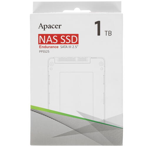 Купить 1000 ГБ 2.5" SATA накопитель Apacer PPSS25 [AP1TPPSS25-R]  1698795. Характеристики, отзывы и цены в Донецке