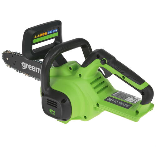 Купить Аккумуляторная цепная пила GreenWorks G24CS25  24V Без ЗУ, Без АКБ  5081465. Характеристики, отзывы и цены в Донецке
