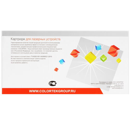 Купить Картридж лазерный Colortek TK-590 M пурпурный  5367173. Характеристики, отзывы и цены в Донецке