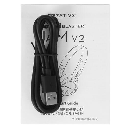 Купить Беспроводные наушники Creative Sound Blaster JAM V2 черный 2021  9927338. Характеристики, отзывы и цены в Донецке