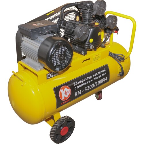 Купить Компрессор поршневой масляный Калибр Мастер КМ-3200/100РМ  9110915. Характеристики, отзывы и цены в Донецке