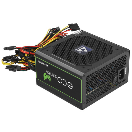 Купить Блок питания Chieftec ECO 600W [GPE-600S] черный  1215354. Характеристики, отзывы и цены в Донецке