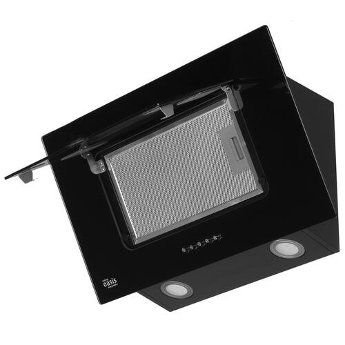 Купить Вытяжка наклонная Oasis ND-60B (A) черный/черный  8166200. Характеристики, отзывы и цены в Донецке