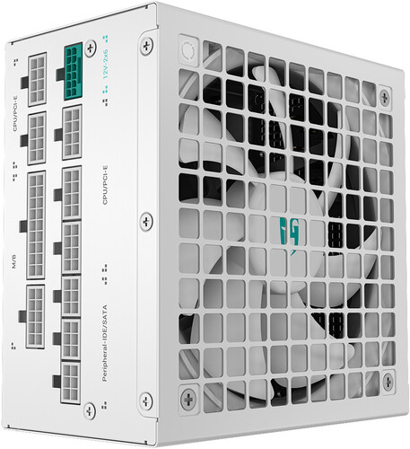 Купить Блок питания DEEPCOOL GamerStorm PN1200M WH  белый  9280293. Характеристики, отзывы и цены в Донецке