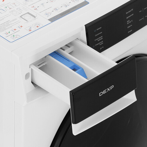 Купить Стиральная машина DEXP WF-8C1M белый  9221479. Характеристики, отзывы и цены в Донецке