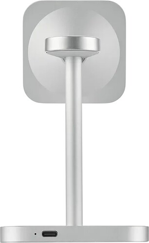 Купить Беспроводное зарядное устройство uBear Evoke серебристый  9302720. Характеристики, отзывы и цены в Донецке