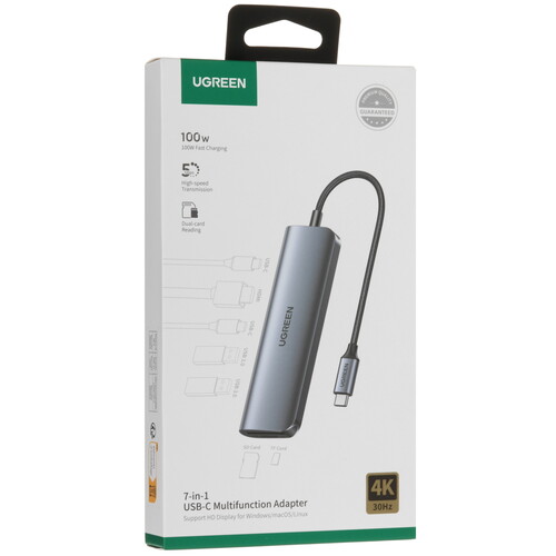 Купить Док-станция Ugreen CM195  9179043. Характеристики, отзывы и цены в Донецке