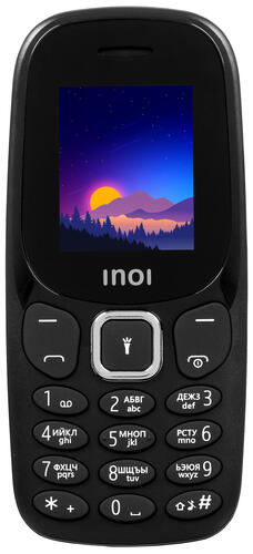 Купить Сотовый телефон INOI 100 (2021) черный  5003830. Характеристики, отзывы и цены в Донецке