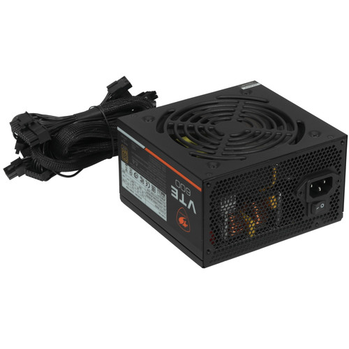 Купить Блок питания Cougar VTE 600W V2 [CGR BS-600] черный  5457950. Характеристики, отзывы и цены в Донецке