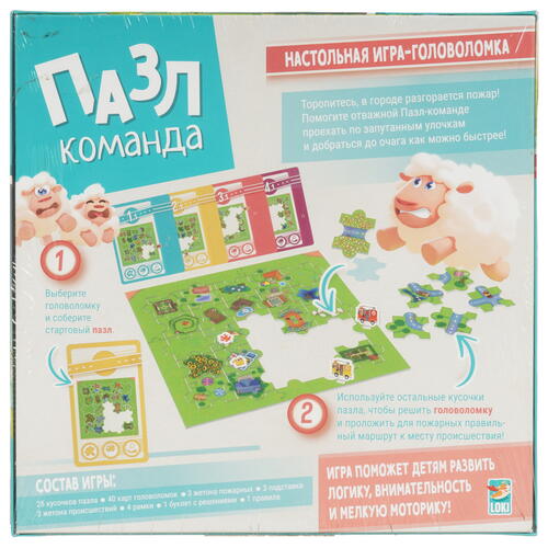 Купить Игра настольная "Пазл-команда"  9083324. Характеристики, отзывы и цены в Донецке