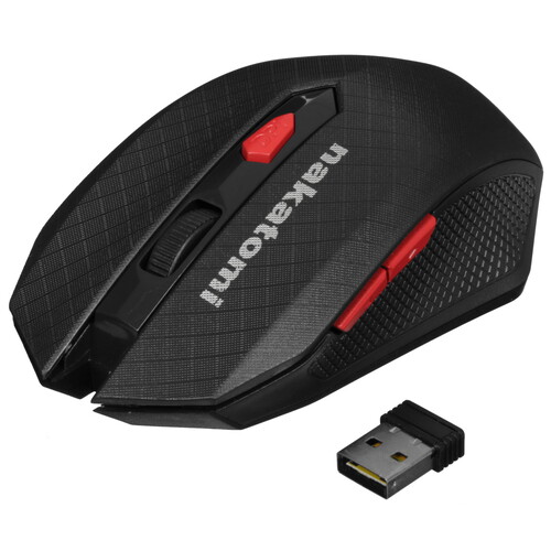 Купить Мышь беспроводная Nakatomi Navigator MRON-08U  черный  9300228. Характеристики, отзывы и цены в Донецке