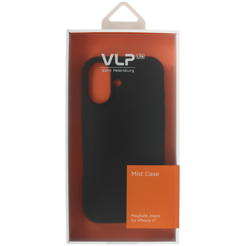 Купить Накладка  VLP Mist Case для Apple iPhone 17 черный  5640477. Характеристики, отзывы и цены в Донецке